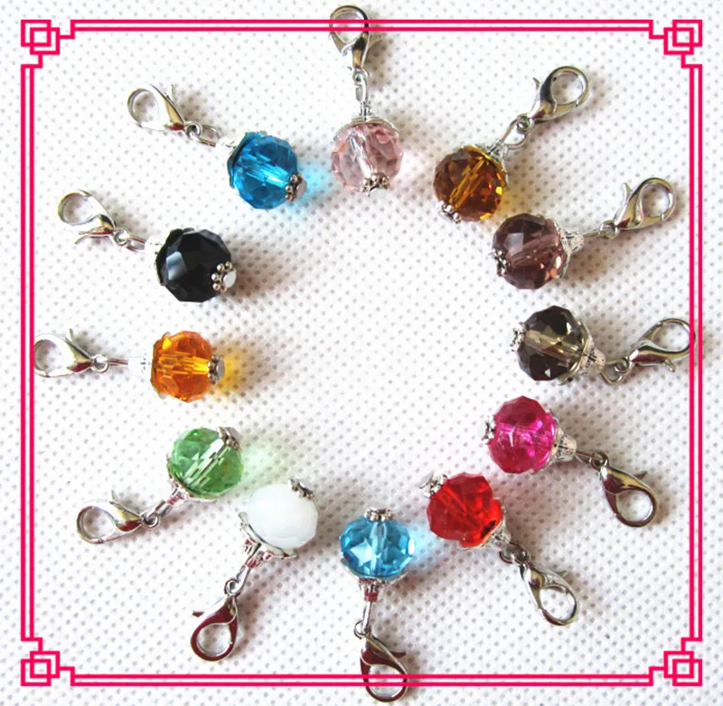 Hot selling 120pcs/lot mix 12 month birthstone crystal dangle charms lobster clasp charms for glass memory floating lockets
Hot selling 120pcs/lot mix 12 month birthstone crystal dangle charms lobster clasp charms for glass memory floating lockets
