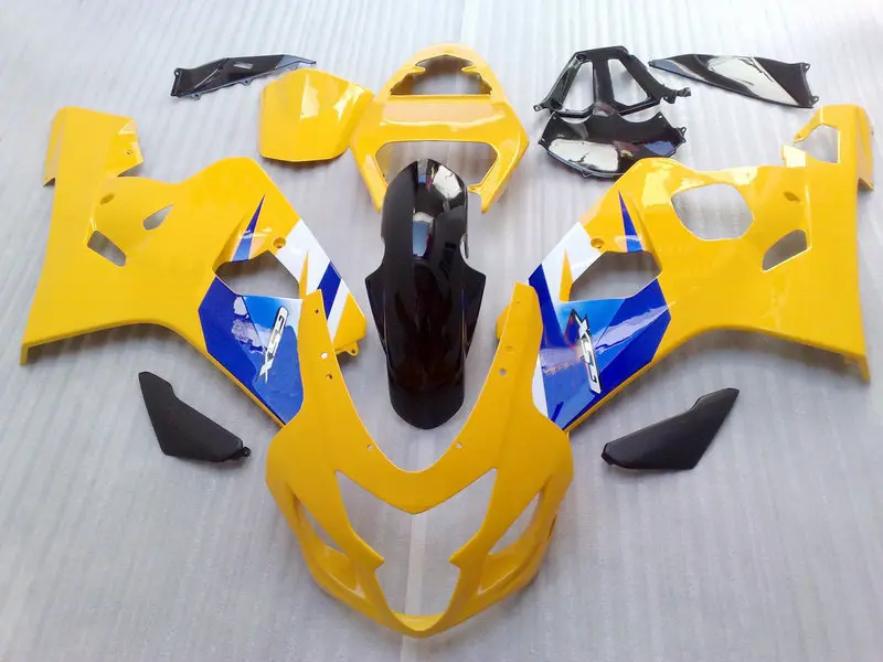 Injection HOT!!Motorcycle Fairing kits for SUZUKI GSXR600 750 GSXR600 GSXR 750 K4 04 05 2004 2005 Yellow Blue Fairings kit
Injection HOT!!Motorcycle Fairing kits for SUZUKI GSXR600 750 GSXR600 GSXR 750 K4 04 05 2004 2005 Yellow Blue Fairings kit
