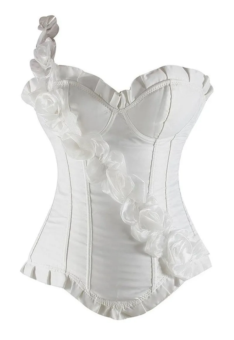 corsets bustiers tops rose flower vest corselet overbust corsets one shoulder straps clothing sexy party white black womens red
corsets bustiers tops rose flower vest corselet overbust corsets one shoulder straps clothing sexy party white black womens red