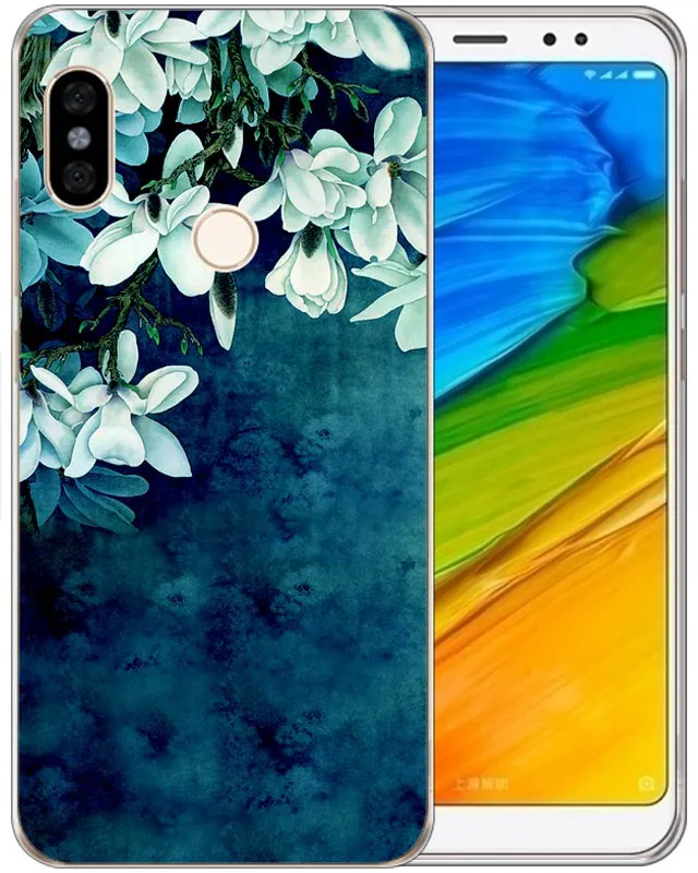 Чехол для телефона xiaomi Redmi Note 5 Красивая девушка мультфильм мягкий силиконовый