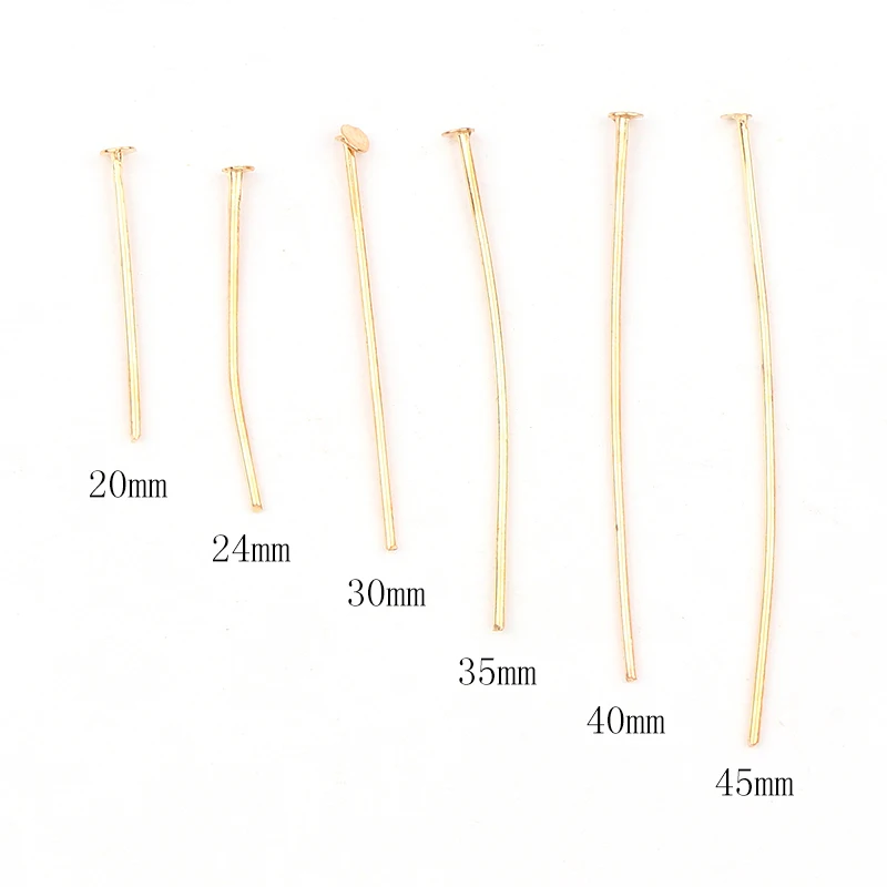 New Fashion Cheap 16mm~45mm Flat Head Pins Rose Gold Flat Head Pins Findings DIY Jewelry Making Jewelry Accessories
New Fashion Cheap 16mm~45mm Flat Head Pins Rose Gold Flat Head Pins Findings DIY Jewelry Making Jewelry Accessories