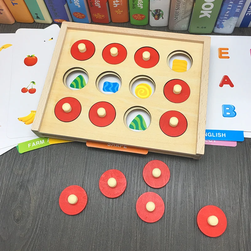 Игрушка Монтессори для детей раннего возраста, настольная игрушка с памятью, игрушка для родителей, детская игрушка, детские подарки
Игрушка Монтессори для детей раннего возраста, настольная игрушка с памятью, игрушка для родителей, детская игрушка, детские подарки