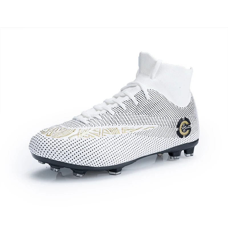 High Top Students Adults Men's Ankle Football Boots Outdoor TF/FG/AG/HG Sole Soccer Cleats Boy Sports Futsal Soccer Sneakers
High Top Students Adults Men's Ankle Football Boots Outdoor TF/FG/AG/HG Sole Soccer Cleats Boy Sports Futsal Soccer Sneakers