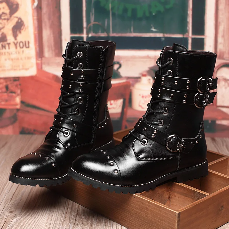 2018 new fashion comfortable warm autumn and winter new style men boots leather Martin boots mid-calf boots motorcycle boots
2018 new fashion comfortable warm autumn and winter new style men boots leather Martin boots mid-calf boots motorcycle boots