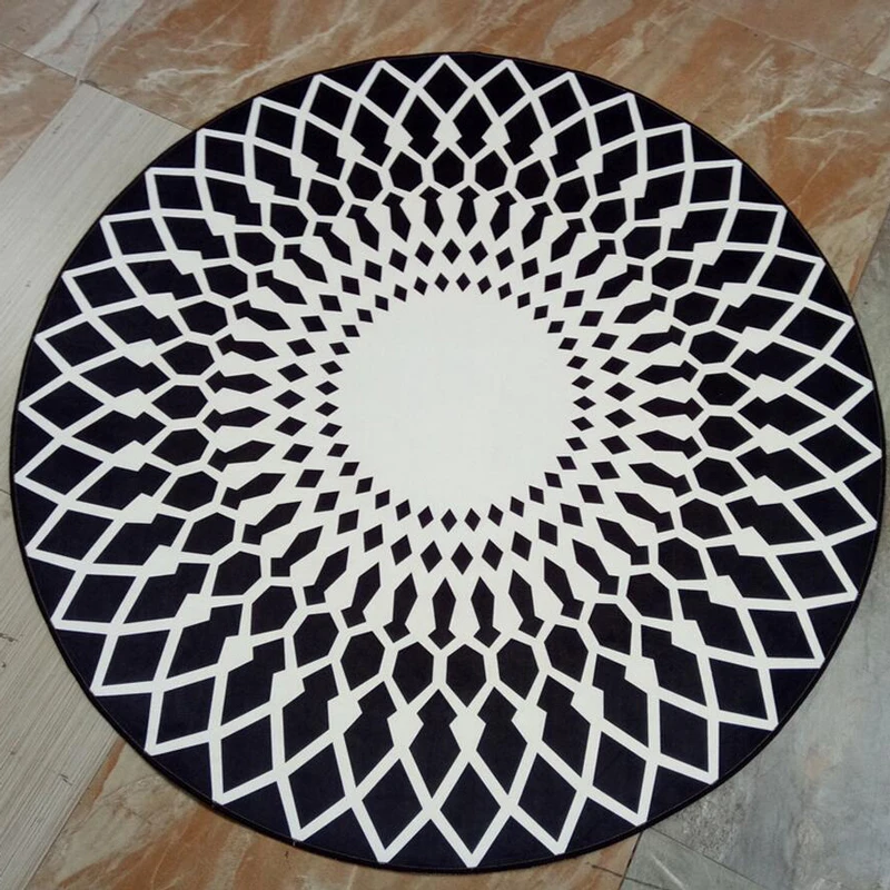 High Quality Round Rugs Geometric Printed Living room Mats Carpets Door Floor Mat for Bedroom Non-slip Carpet Kids Room
High Quality Round Rugs Geometric Printed Living room Mats Carpets Door Floor Mat for Bedroom Non-slip Carpet Kids Room