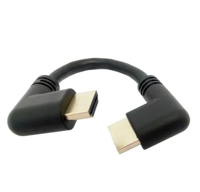 HDMI 2.0 4K 3D Dual 90 Degree Left Angled HDMI Male to Right Angled HDMI Male HDTV Cable for DVD PS3 PC 15cm 50cm 100cm
HDMI 2.0 4K 3D Dual 90 Degree Left Angled HDMI Male to Right Angled HDMI Male HDTV Cable for DVD PS3 PC 15cm 50cm 100cm