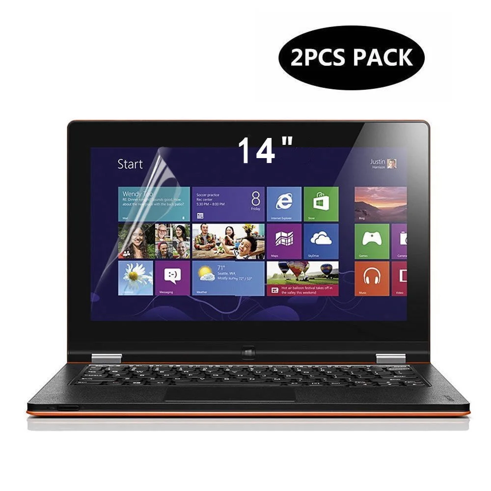 2X антибликовый защитный чехол для Lenovo Thinkpad T430 T440 T440S T440P T450 T450S 14 "без сенсорного