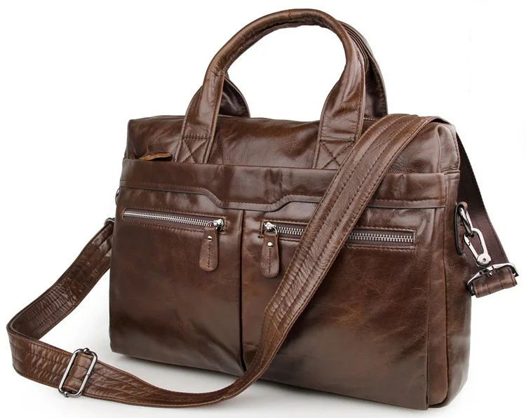 Men's Briefcase Genuine Leather 15 inch Laptop Handbag Brand Travel Brown Brand Business Men Messenger Bags Leather Shoulder Bag
Men's Briefcase Genuine Leather 15 inch Laptop Handbag Brand Travel Brown Brand Business Men Messenger Bags Leather Shoulder Bag