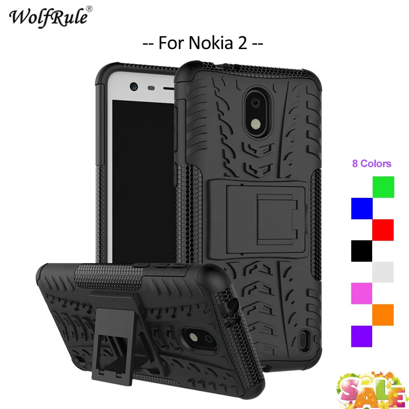 For Cover Nokia 2 Case WolfRule TPU & PC Holder Armor Bumper Protective Back Phone Case For Nokia 2 Cover For Nokia2 2017 5''
For Cover Nokia 2 Case WolfRule TPU & PC Holder Armor Bumper Protective Back Phone Case For Nokia 2 Cover For Nokia2 2017 5''