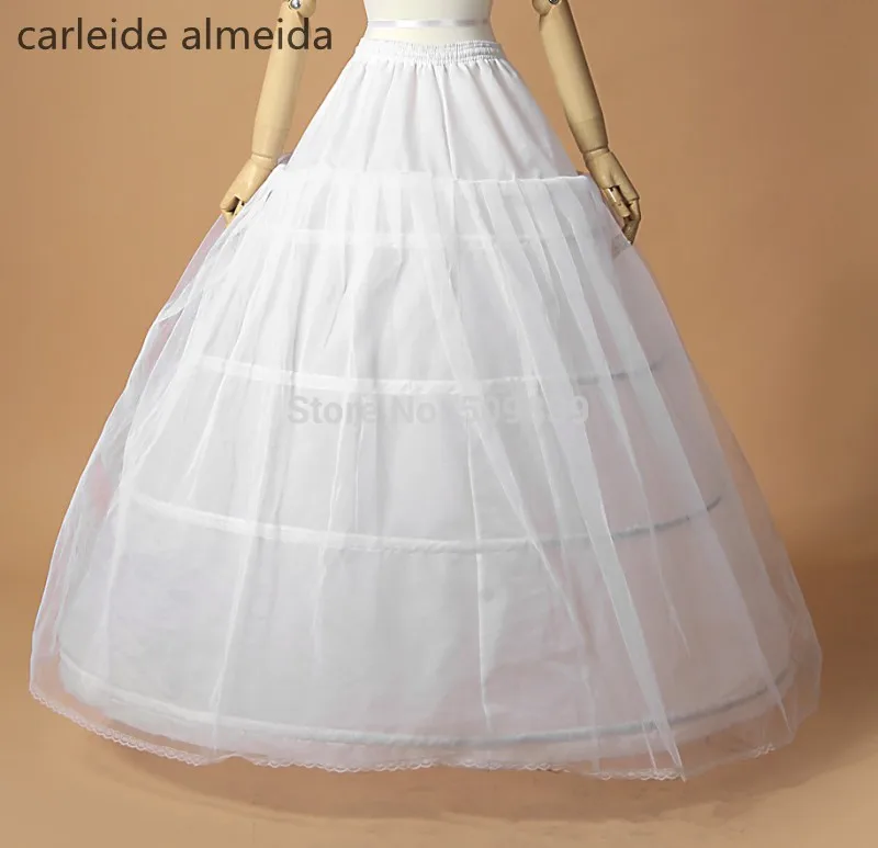 Wholesale 3 Hoops One Layer Tulle Crinoline for Ball GownWedding Dress White jupon mariage Petticoat In Stock wedding underskirt
Wholesale 3 Hoops One Layer Tulle Crinoline for Ball GownWedding Dress White jupon mariage Petticoat In Stock wedding underskirt