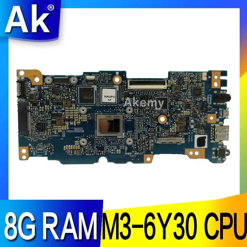 AK ZenBook UX305CA Laptop motherboard For Asus UX305CA UX305C UX305 U305C Test original mainboard 8G RAM M3-6Y30 CPU
AK ZenBook UX305CA Laptop motherboard For Asus UX305CA UX305C UX305 U305C Test original mainboard 8G RAM M3-6Y30 CPU