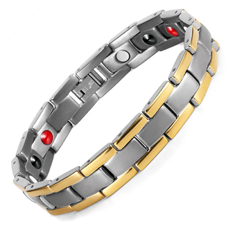 2019 New Negative ions Health Bracelet Bangle for Men Titanium Jewelry Magnetic Chain High Quality OTB-1289
2019 New Negative ions Health Bracelet Bangle for Men Titanium Jewelry Magnetic Chain High Quality OTB-1289