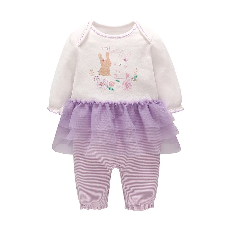 Vlinder Baby Girl Rompers Baby Girl Clothes Girls dress Lovely Flowers and Rabbit Printed Jumpsuits 3M~24M
Vlinder Baby Girl Rompers Baby Girl Clothes Girls dress Lovely Flowers and Rabbit Printed Jumpsuits 3M~24M