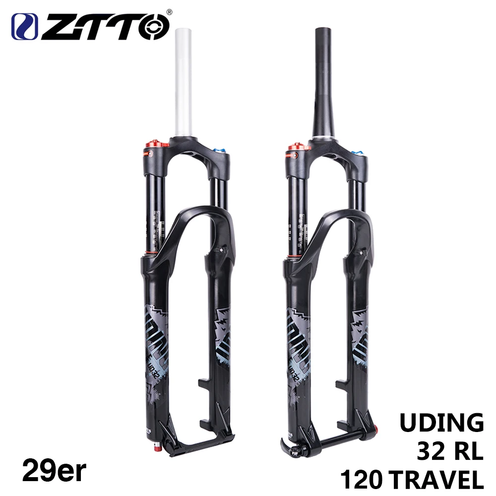ZTTO 32 RL 120 мм Air 29er дюймовая вилка прямая скошенная через ось QR подвеска