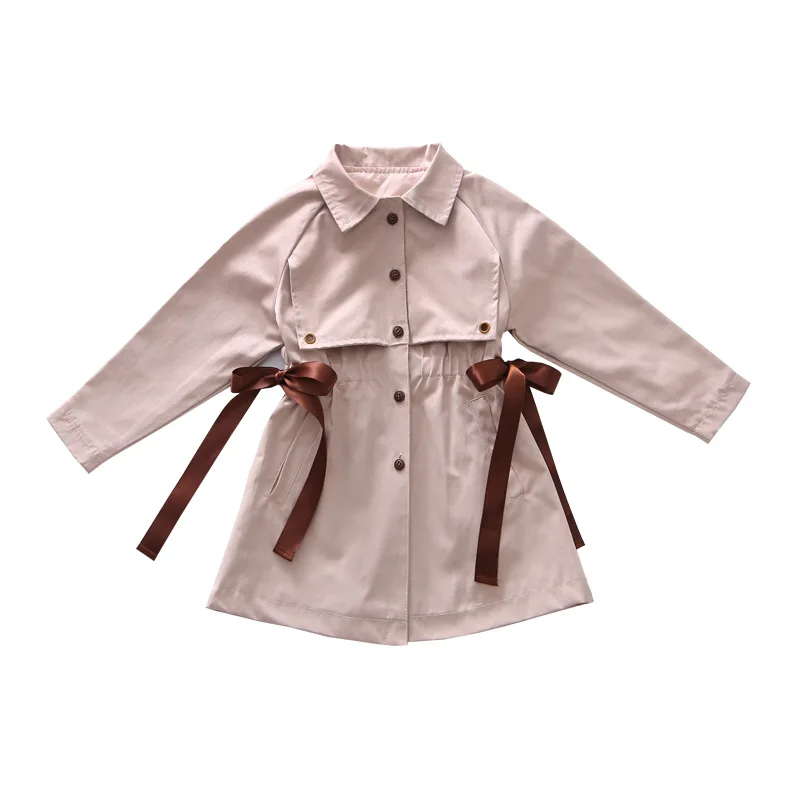Girl spring new fashion solid color windbreaker jacket Long solid color windbreaker for girls Girl waisted hipster bow coat jack
Girl spring new fashion solid color windbreaker jacket Long solid color windbreaker for girls Girl waisted hipster bow coat jack