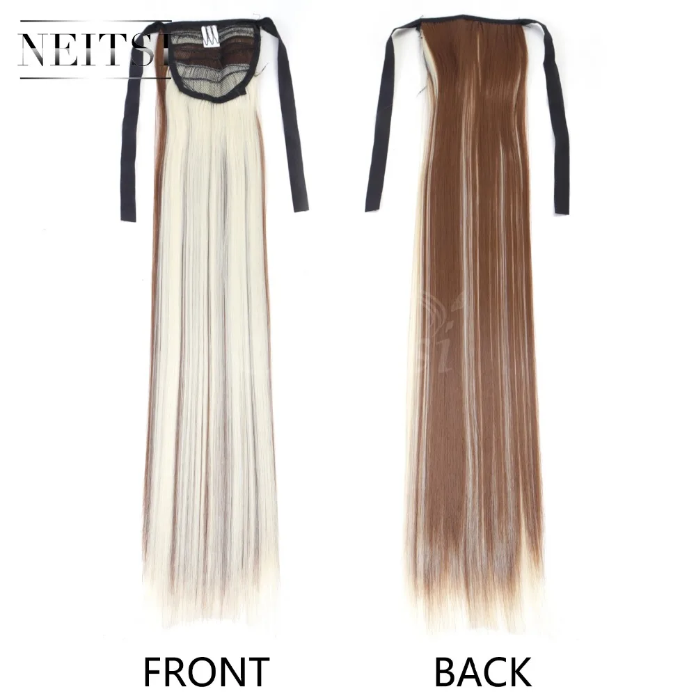 Neitsi Straight Long Clip In Hair Tail False Hair Ponytail Hairpiece With Hairpins Synthetic HairF12-613#
Neitsi Straight Long Clip In Hair Tail False Hair Ponytail Hairpiece With Hairpins Synthetic HairF12-613#