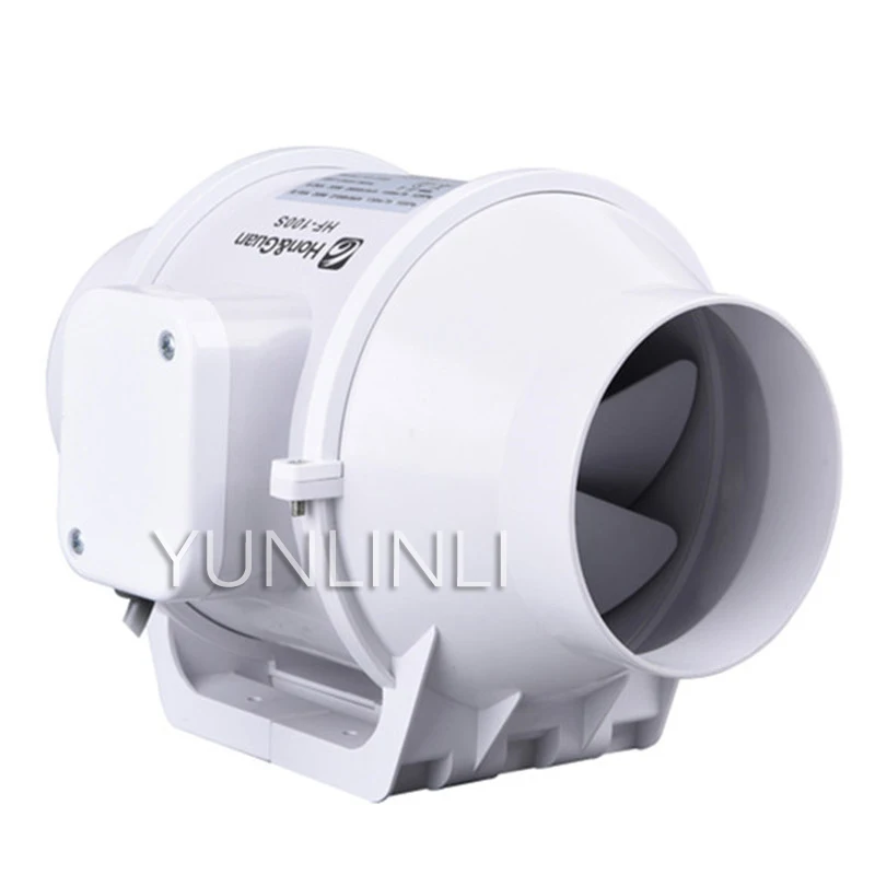 

4 Inch Mini Fan Blower Duct Fan Waterproof Ventilation Pipe Exhaust Ceiling Bathroom Extractor Fan HF-100S