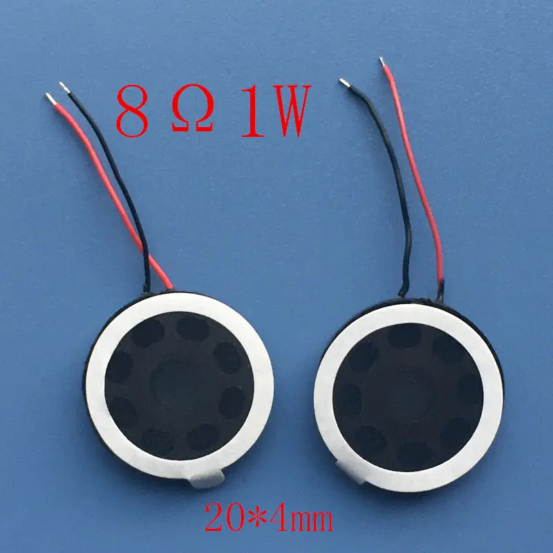 DYKB 2pcs 20mm 8ohm 1W 8R 8Ω Woofer Round Speaker Small Trumpet Loudspeaker Magnet Speaker FOR PHONE
DYKB 2pcs 20mm 8ohm 1W 8R 8Ω Woofer Round Speaker Small Trumpet Loudspeaker Magnet Speaker FOR PHONE