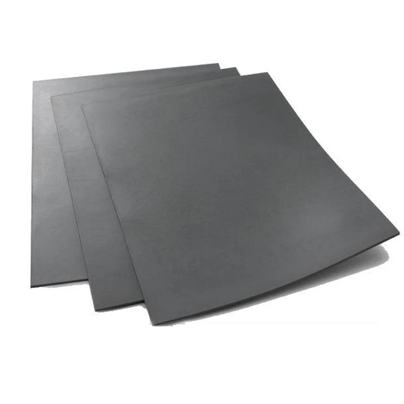 Резиновый лист серого цвета для лазерной гравировки износостойкий точная печать