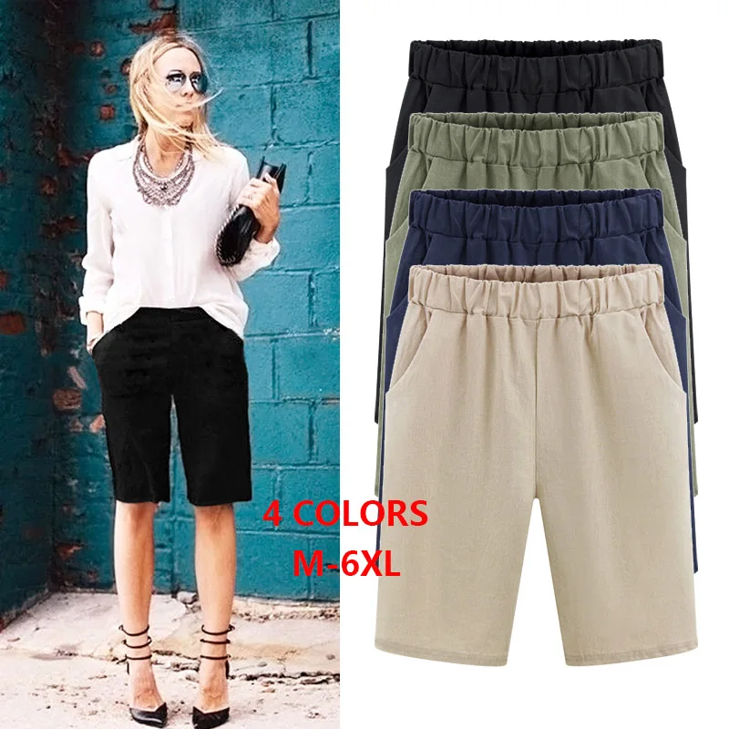 Plus Size M - 3XL 4XL 5XL 6XL Women's Summer Solid Color Elastic Waist Cotton Loose Casual For Women 41786
Plus Size M - 3XL 4XL 5XL 6XL Women's Summer Solid Color Elastic Waist Cotton Loose Casual For Women 41786