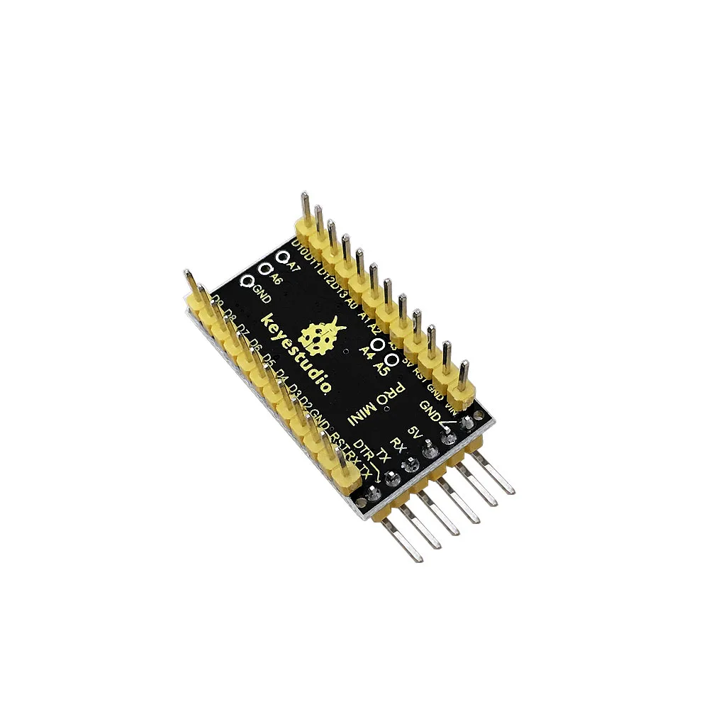 Keyestudio 5V/16MHZ ProMini Original ATMEGA328P Development Board For Arduino PRO
Keyestudio 5V/16MHZ ProMini Original ATMEGA328P Development Board For Arduino PRO