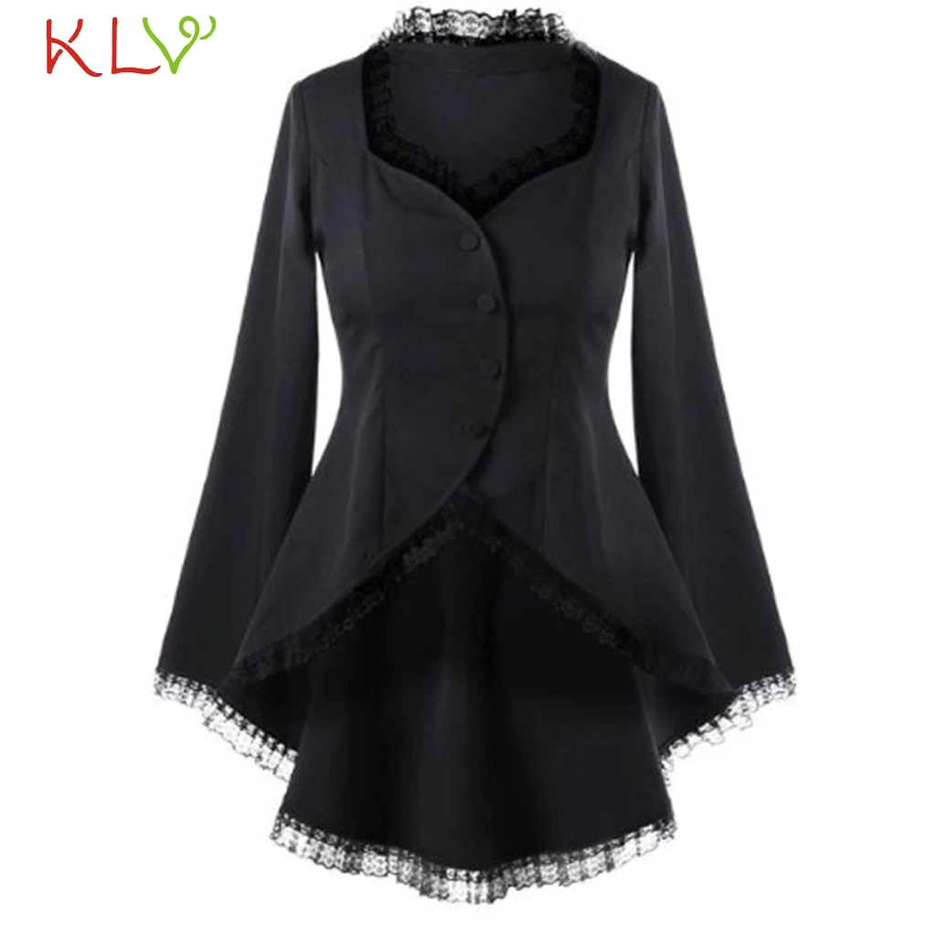 Women Jacket Lace Black Slim Fit Suit Long Sleeve Windbreaker Winter Casual 2019 Overcoat Casaco Feminino Girls Coats 19Jul
Women Jacket Lace Black Slim Fit Suit Long Sleeve Windbreaker Winter Casual 2019 Overcoat Casaco Feminino Girls Coats 19Jul