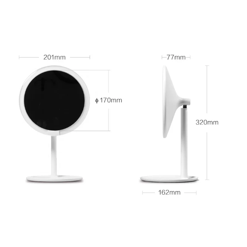 AMIRO HD LED Mirror Dimmable Adjustable Countertop 60 Degree Rotating 2000mAh Daylight Cosmetic Makeup Led Mirror For Lover Gift
AMIRO HD LED Mirror Dimmable Adjustable Countertop 60 Degree Rotating 2000mAh Daylight Cosmetic Makeup Led Mirror For Lover Gift