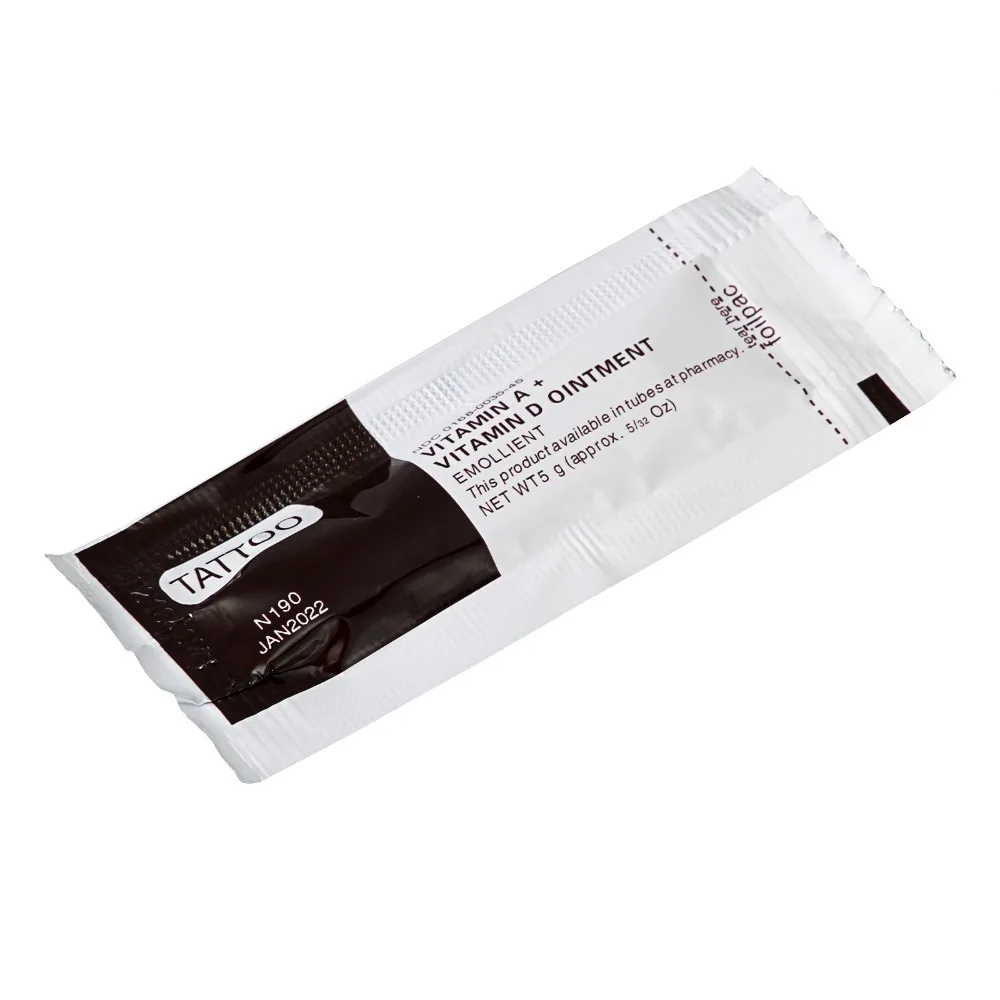 100Pcs/lot Tattoo Vitamin Ointment A&D Anti Scar Tattoo Aftercare Cream For Tattoo&body art Permanent Makeup Tattoo Supplies
100Pcs/lot Tattoo Vitamin Ointment A&D Anti Scar Tattoo Aftercare Cream For Tattoo&body art Permanent Makeup Tattoo Supplies