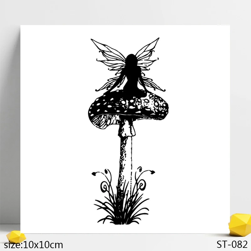 AZSG Fungi Mushroom Fairy Angel Clear Stamps/Seals For DIY Scrapbooking/Card Making/Album Decorative Silicone Stamp Crafts
AZSG Fungi Mushroom Fairy Angel Clear Stamps/Seals For DIY Scrapbooking/Card Making/Album Decorative Silicone Stamp Crafts