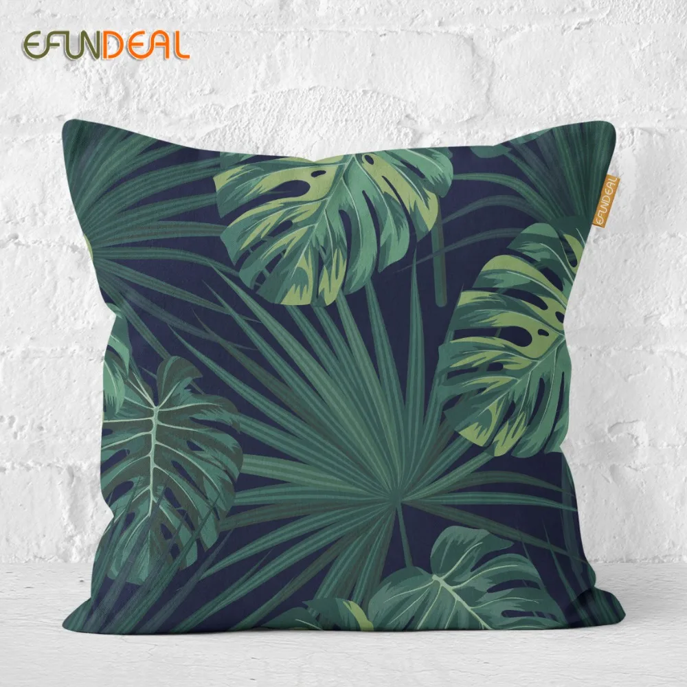 Tropical Leaves Home Decorative Cushion Cover Throw Pillow Case For Sofa Couch Bed Chair Jungle Plants Floral 45*45cm/60*60cm
Tropical Leaves Home Decorative Cushion Cover Throw Pillow Case For Sofa Couch Bed Chair Jungle Plants Floral 45*45cm/60*60cm