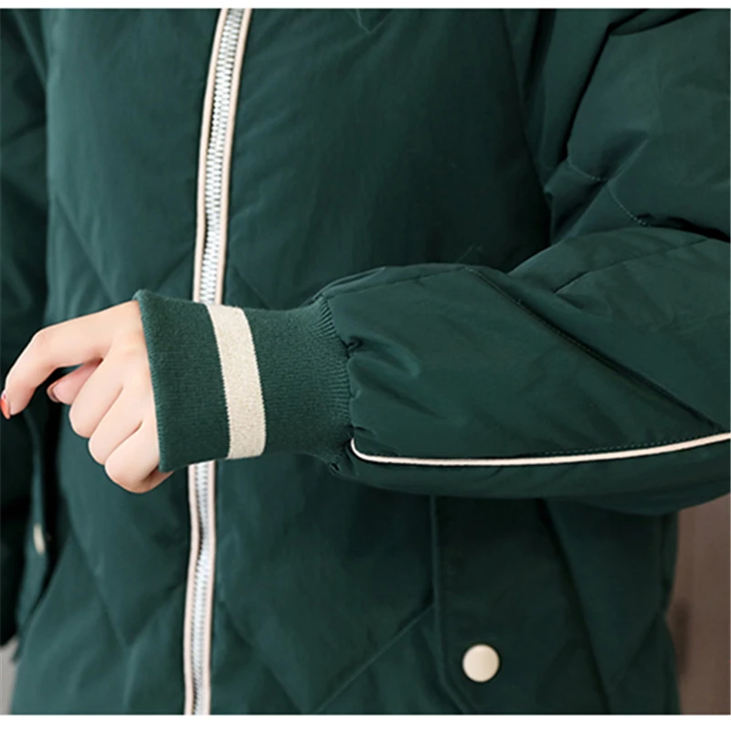 Down Jacket Female Long Section 2018 Winter New Loose Thickening Over The Knee Big Fur Collar Long Sleeve Hooded Coat HJB392
Down Jacket Female Long Section 2018 Winter New Loose Thickening Over The Knee Big Fur Collar Long Sleeve Hooded Coat HJB392