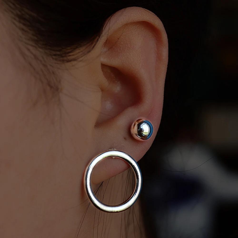 MIARA.L 4 pairs Simple Round Alloy Earrings Set Multicolor Rose Gold Small Earrings
MIARA.L 4 pairs Simple Round Alloy Earrings Set Multicolor Rose Gold Small Earrings