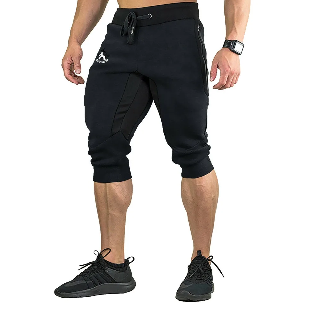 2019 NEW Men Summer Cotton Casual Shorts 3/4 Jogger Shorts Slim Sport Shorts Below Knee Shorts Fitness Running Shorts-C
2019 NEW Men Summer Cotton Casual Shorts 3/4 Jogger Shorts Slim Sport Shorts Below Knee Shorts Fitness Running Shorts-C