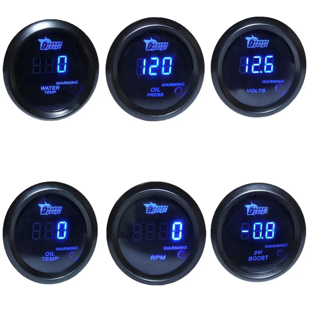 2 Inch 52mm Digital Water Temperature Meter Gauge Car Trucks with Sensor Truck Universal Digital Meter Gauge W/Blue LED Displ Y4
2 Inch 52mm Digital Water Temperature Meter Gauge Car Trucks with Sensor Truck Universal Digital Meter Gauge W/Blue LED Displ Y4
