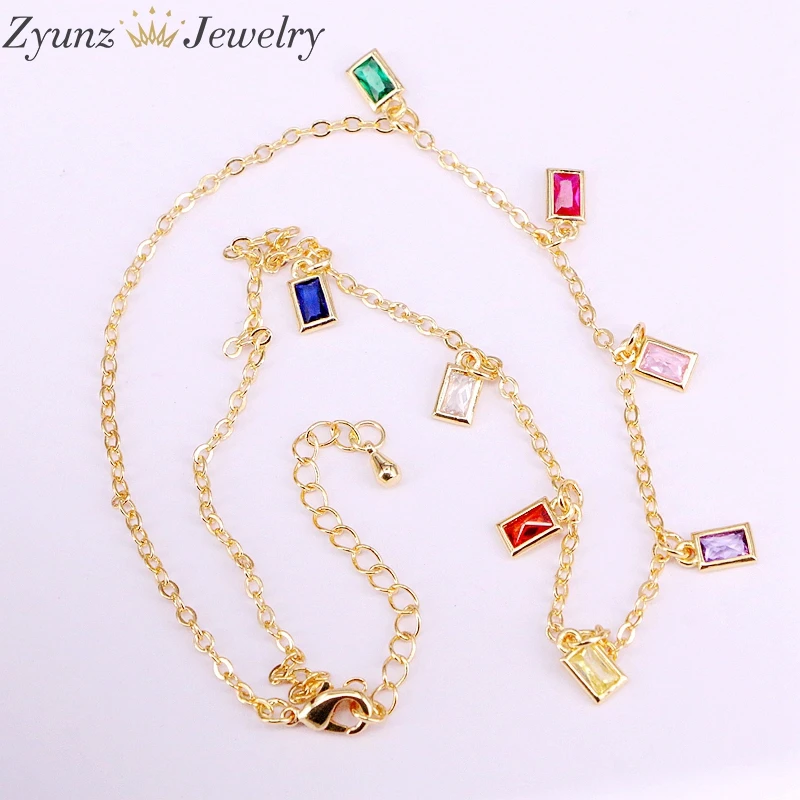 5PCS, Gold dangle geometric charm necklace, crystal zirconia women chain choker necklace
5PCS, Gold dangle geometric charm necklace, crystal zirconia women chain choker necklace