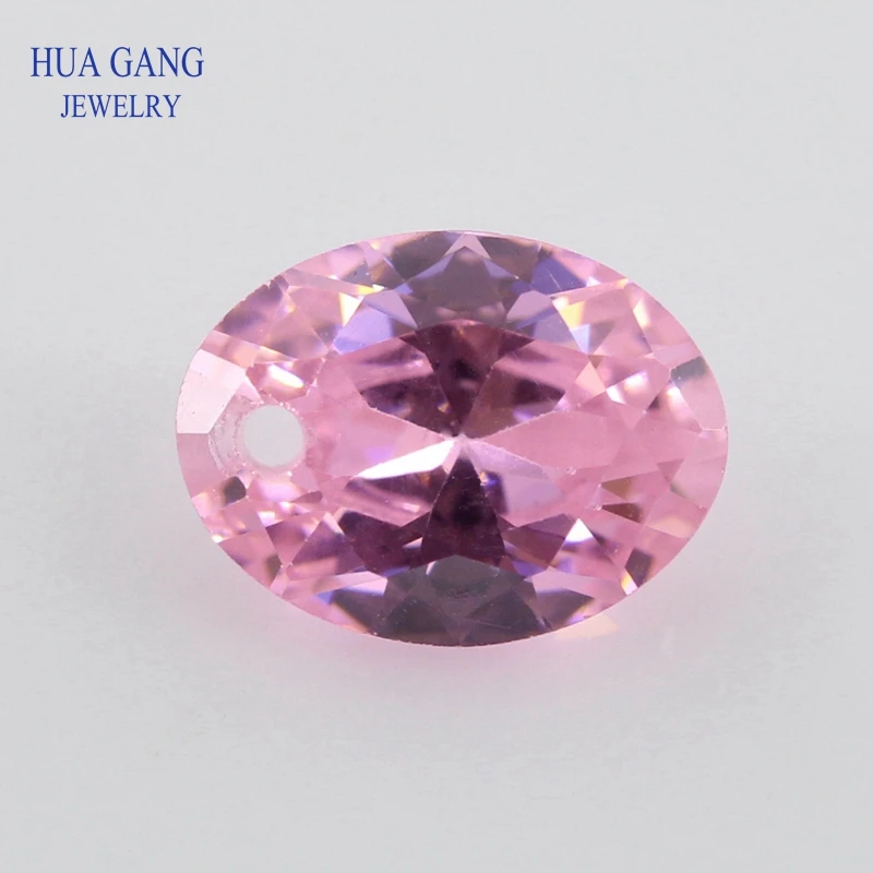 Single Hole AAAAA Oval Shape Brilliant Pink Cubic Zirconia Stone For Jewelry Making 4x6~15x20mm High Quality CZ Beads
Single Hole AAAAA Oval Shape Brilliant Pink Cubic Zirconia Stone For Jewelry Making 4x6~15x20mm High Quality CZ Beads