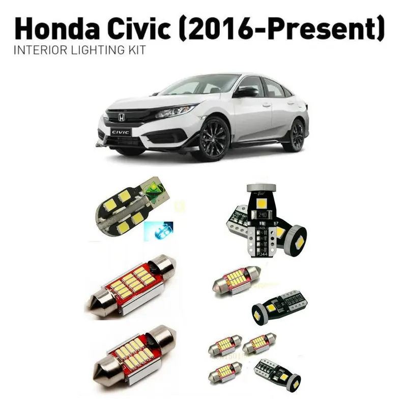Led interior lights For Honda civic 2016+ 6pc Led Lights For Cars lighting kit automotive bulbs Canbus
Led interior lights For Honda civic 2016+ 6pc Led Lights For Cars lighting kit automotive bulbs Canbus