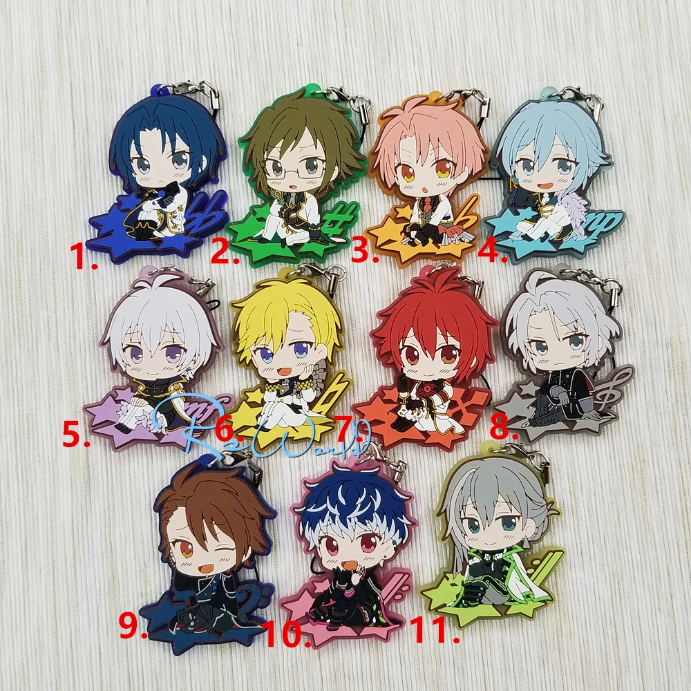 Брелок для ключей с резиновым ремешком IDOLiSH7 GAME IZUMI IORI MITSUKI YOTSUBA TAMAKI Осака SOGO Nanase Riku