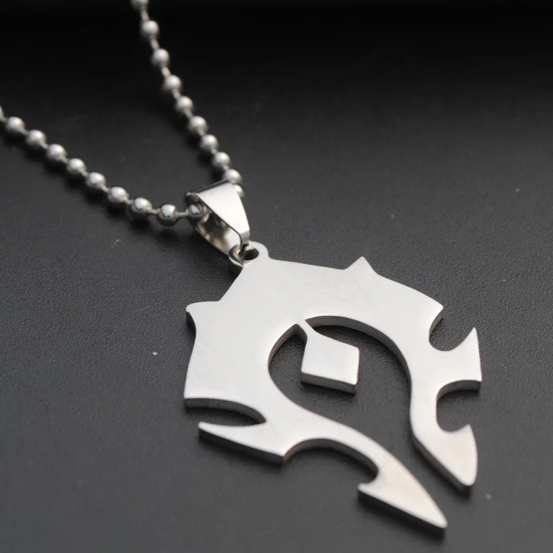 men and women game player popular necklace stainless steel World tribal logo charm pendant necklace game logo symbol necklace
men and women game player popular necklace stainless steel World tribal logo charm pendant necklace game logo symbol necklace