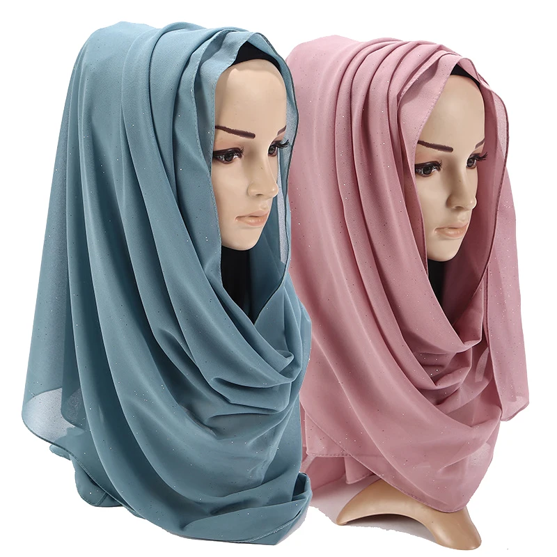 Glitter Candy Color Chiffon Head Scarf Dubai Turkey Full Cover Cap Inner Hijab Turbans For Women Long Wrap Shawl Headscarves
Glitter Candy Color Chiffon Head Scarf Dubai Turkey Full Cover Cap Inner Hijab Turbans For Women Long Wrap Shawl Headscarves