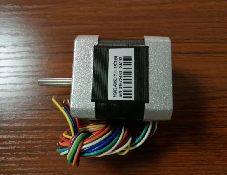 Новый двухфазный гибридный шаговый двигатель Leadshine 42HS03 NEMA 17 Размер 8 моторные выводы/ток/фаза 1A/удерживающий крутящий момент 0,34n ЧПУ двигате...
Новый двухфазный гибридный шаговый двигатель Leadshine 42HS03 NEMA 17 Размер 8 моторные выводы/ток/фаза 1A/удерживающий крутящий момент 0,34n ЧПУ двигате...