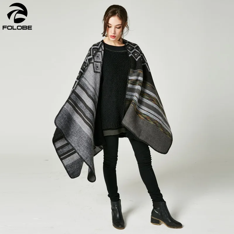 Travel Cashmere Pashmina Poncho Stoles Cape Cloak Women Scarves Thicken Wrap Shawls Coat Soft Ring Winter Warm Female Outwear
Travel Cashmere Pashmina Poncho Stoles Cape Cloak Women Scarves Thicken Wrap Shawls Coat Soft Ring Winter Warm Female Outwear
