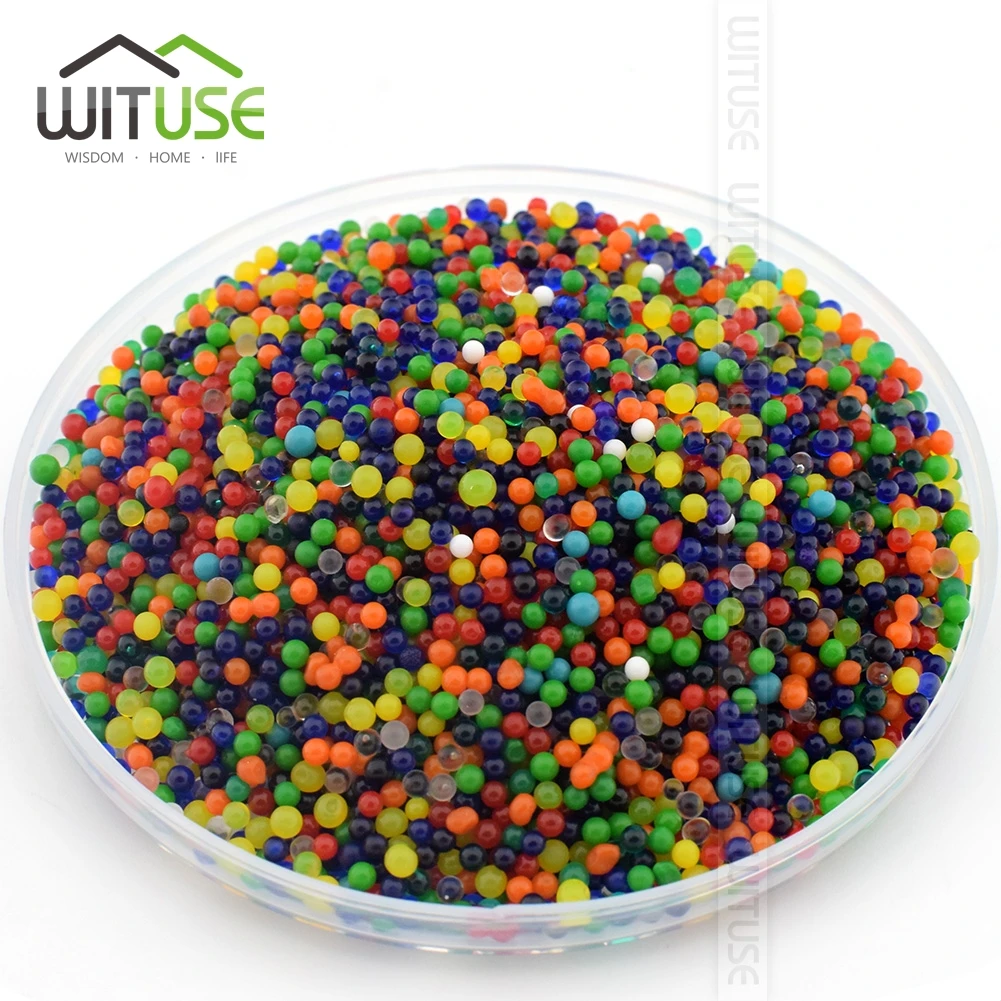 10000 Particles /lot Pearl Shaped Crystal Soil Water Beads Mud Grow Jelly Balls Wedding Home Decor Hydrogel Water Beads
10000 Particles /lot Pearl Shaped Crystal Soil Water Beads Mud Grow Jelly Balls Wedding Home Decor Hydrogel Water Beads