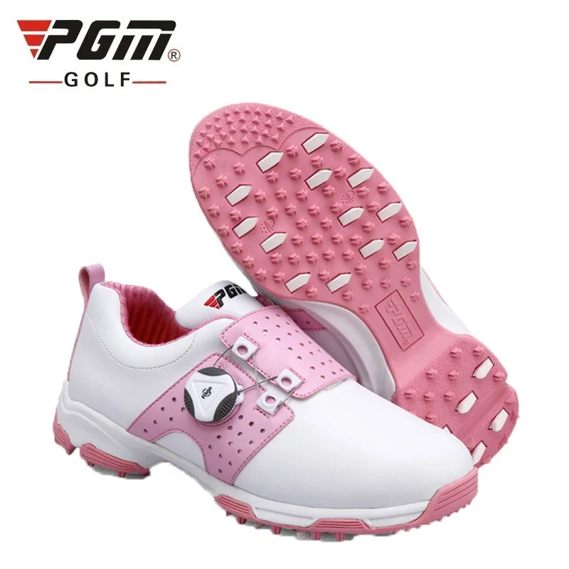 2020 Women Skid Resistant Golf Shoes Waterproof Automatic Knob Golf Trainers Breathable Cushion Sneaker Shoes D0475
2020 Women Skid Resistant Golf Shoes Waterproof Automatic Knob Golf Trainers Breathable Cushion Sneaker Shoes D0475