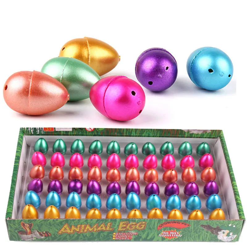 Yingelon 10pcs/lot Novelty Gag Toys for Children Cute Magic Hatching Growing Animal Dinosaur Eggs For Kids Educational Toys Gift
Yingelon 10pcs/lot Novelty Gag Toys for Children Cute Magic Hatching Growing Animal Dinosaur Eggs For Kids Educational Toys Gift