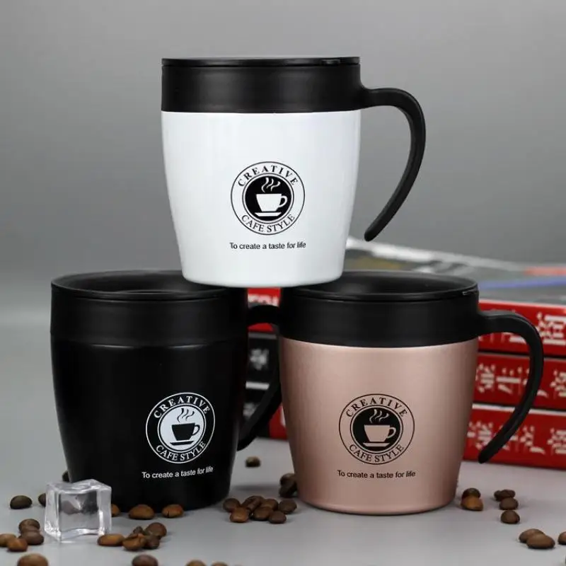 330 ml кофейная кружка термос герметичная бутылка для воды чашки Посуда с ручкой