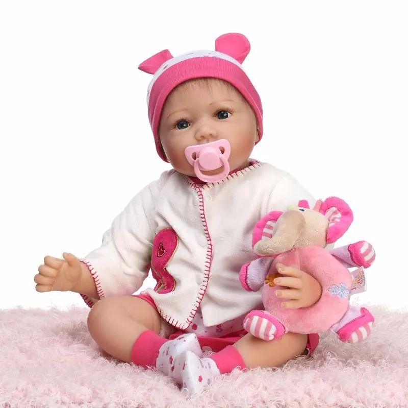 22'' Soft Silicone Vinyl NPK brand bebe alive high quality menina dolls Reborn Girl play house collection Boneca Toy brinquedos
22'' Soft Silicone Vinyl NPK brand bebe alive high quality menina dolls Reborn Girl play house collection Boneca Toy brinquedos