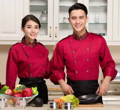 New Summer Chef Uniform Long Sleeved Double Breasted Restaurant Cook Uniforms Work Wear Hotel Cook Clothes Lxx18
New Summer Chef Uniform Long Sleeved Double Breasted Restaurant Cook Uniforms Work Wear Hotel Cook Clothes Lxx18
