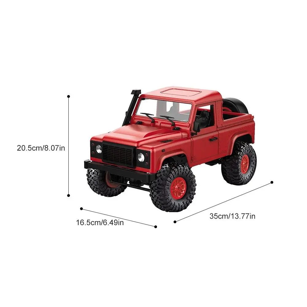 D90 1:12 Scale RC Crawler Car MN model 4WD four-wheel drive Remote Control Truckassembled KIT MN-90K MN-91K Defender Pickup
D90 1:12 Scale RC Crawler Car MN model 4WD four-wheel drive Remote Control Truckassembled KIT MN-90K MN-91K Defender Pickup