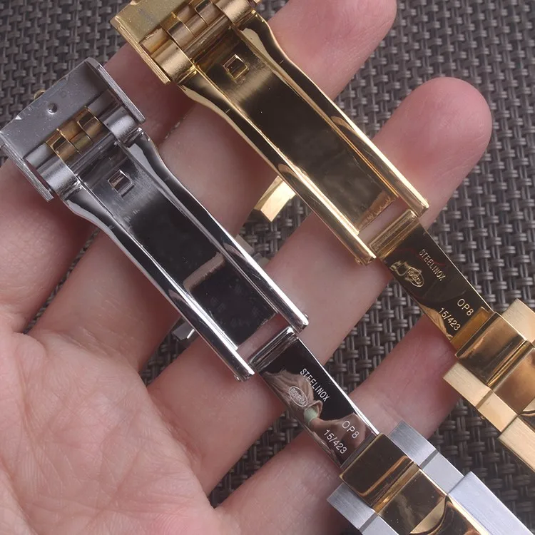 20mm Stainless Steel Replacement Jubilee Watch Bracelet Made For Datejust
